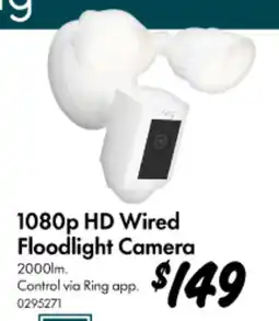 Bunnings 1080p hd wired floodlight camera offer