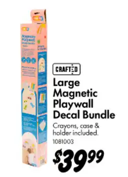 Bunnings Large Magnetic Playwall Decal Bundle offer
