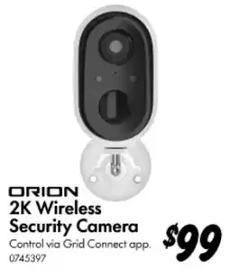 Bunnings 2K Wireless Security Camera offer
