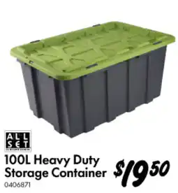 Bunnings Heavy Duty Storage Container offer
