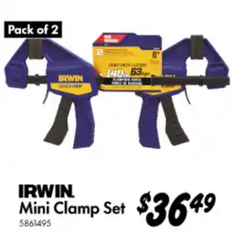 Bunnings Mini Clamp Set offer