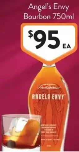 Foodworks Angel's Envy Bourbon offer