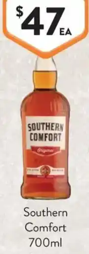Foodworks Southern Comfort offer