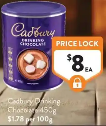 Foodworks Cadbury Drinking Chocolate offer