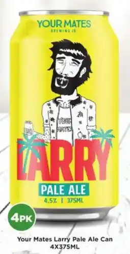 Liquor Legends Your Mates Larry Pale Ale Can offer