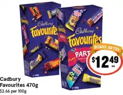 IGA Cadbury Favourites offer