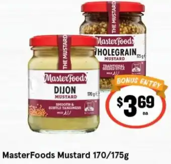 IGA MasterFoods Mustard offer