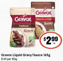 IGA Gravox Liquid Gravy/Sauce offer
