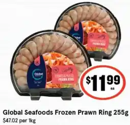 IGA Global Seafoods Frozen Prawn Ring offer