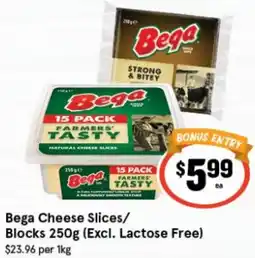 IGA Bega Cheese Slices/ Blocks offer