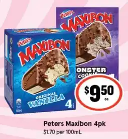 IGA Peters Maxibon offer
