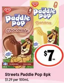 IGA Streets Paddle Pop offer