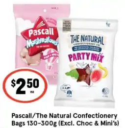 IGA Pascall/The Natural Confectionery Bags offer