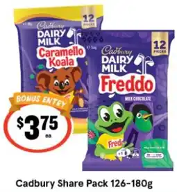 IGA Cadbury Share Pack offer