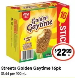 IGA Streets Golden Gaytime offer