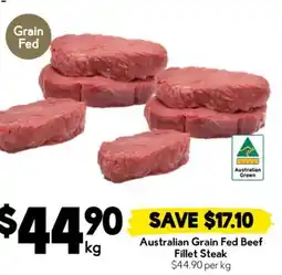 Drakes Australian Grain Fed Beef Fillet Steak offer
