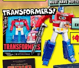 JB Hi-Fi Transformers Studio Series 86 Leader Class Optimus Prime offer