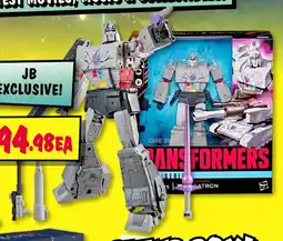 JB Hi-Fi Transformers Studio Series Leader Class Megatron offer