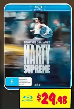 JB Hi-Fi Timothée chalamet marly supreme offer