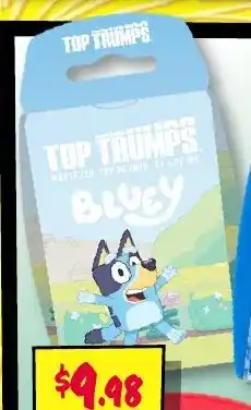 JB Hi-Fi Top trumps bluey offer