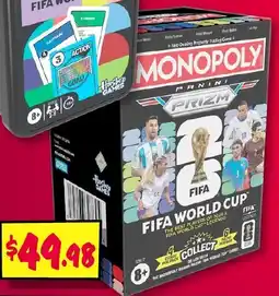 JB Hi-Fi Monopoly panini prizm fifa world cup edition offer