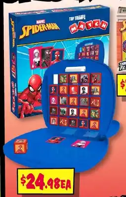 JB Hi-Fi Top Trumps Match Spider Man offer