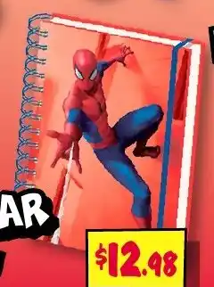 JB Hi-Fi Marvel Spider Man 3D lenticular notebook offer
