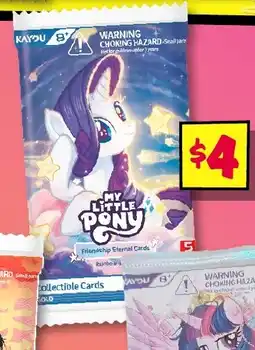 JB Hi-Fi My Little Pony Friendship Eternal Cards Rainbow Edition booster packs offer