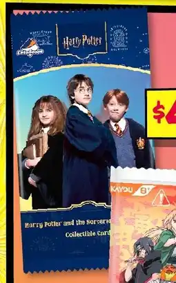 JB Hi-Fi Panini Harry Potter Trading Card pack offer