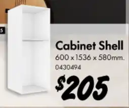 Bunnings Cabinet Shell offer