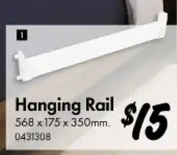 Bunnings Hanging Rail offer