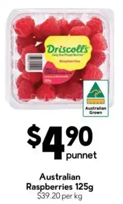 Drakes Australian Raspberries offer