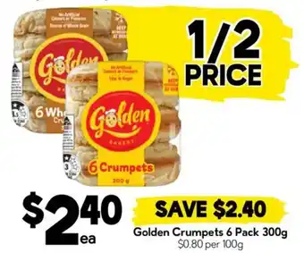 Drakes Golden Crumpets offer