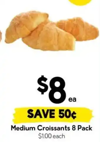 Drakes Medium Croissants offer