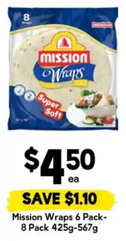 Drakes Mission Wraps offer