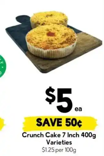 Drakes Crunch Cake Varieties offer