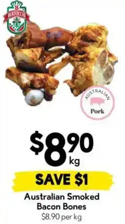 Drakes Australian Smoked Bacon Bones offer