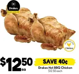 Drakes Drakes hot bbq chicken offer