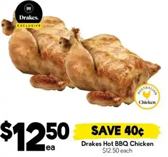 Drakes Drakes hot bbq chicken offer