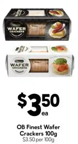 Drakes Ob finest wafer crackers offer
