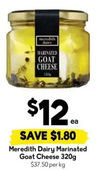 Drakes Meredith Dairy Marinated Goat Cheese offer