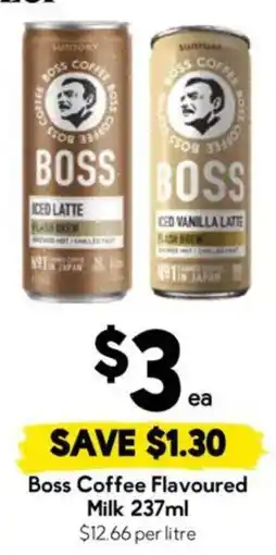 Drakes Boss Coffee Flavoured Milk offer