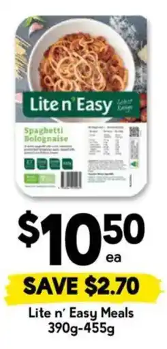 Drakes Lite n Easy Meals offer