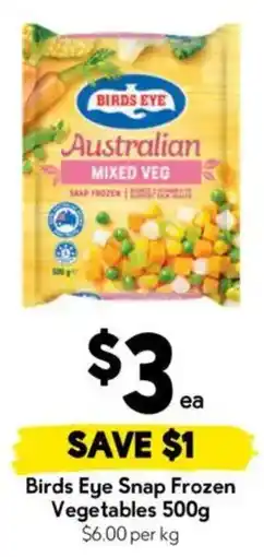 Drakes Birds Eye Snap Frozen Vegetables offer