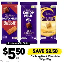 Drakes Cadbury Block Chocolate offer