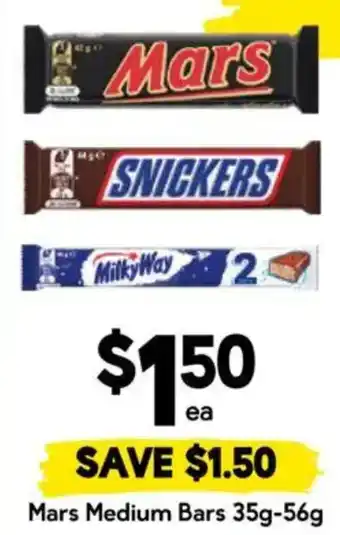 Drakes Mars Medium Bars offer