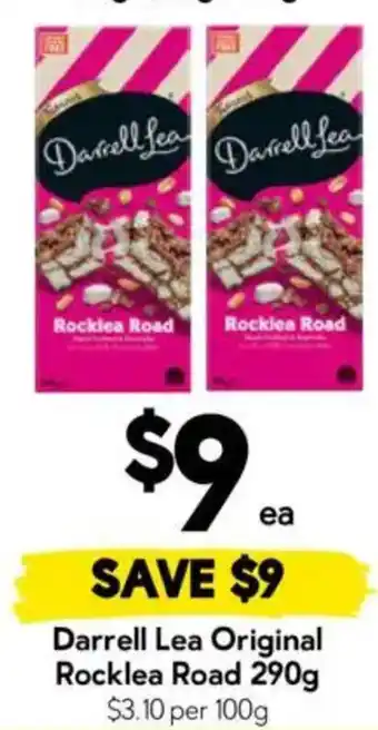 Drakes Darrell Lea Original Rocklea Road offer