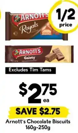 Drakes Arnotts Chocolate Biscuits offer