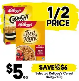 Drakes Selected Kelloggs Cereal offer