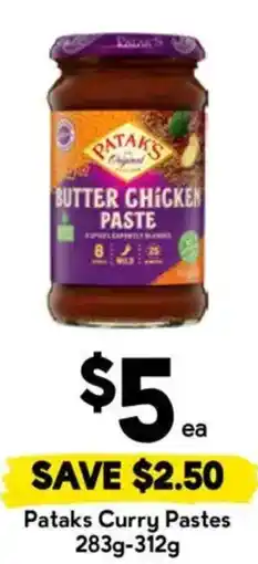 Drakes Pataks Curry Pastes offer